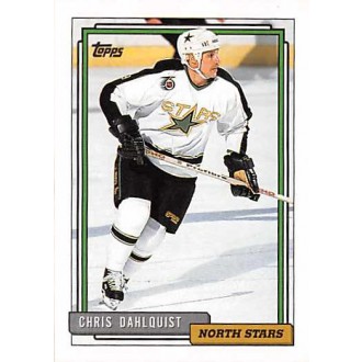 Řadové karty - Dahlquist Chris - 1992-93 Topps No.231