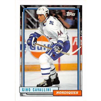 Řadové karty - Cavallini Gino - 1992-93 Topps No.234