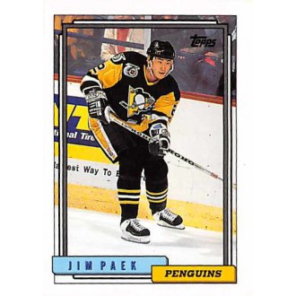 Řadové karty - Paek Jim - 1992-93 Topps No.243
