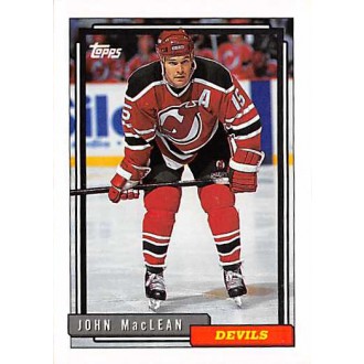 Řadové karty - MacLean John - 1992-93 Topps No.273