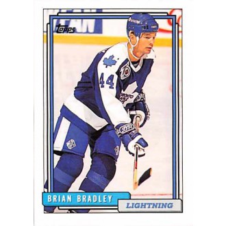 Řadové karty - Bradley Brian - 1992-93 Topps No.291