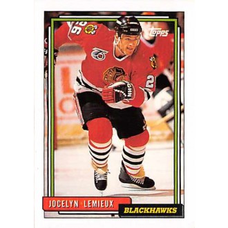 Řadové karty - Lemieux Jocelyn - 1992-93 Topps No.300