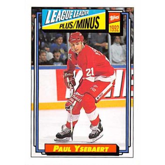 Řadové karty - Ysebaert Paul - 1992-93 Topps No.314