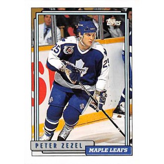 Řadové karty - Zezel Peter - 1992-93 Topps No.319
