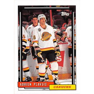 Řadové karty - Plavsic Adrien - 1992-93 Topps No.323