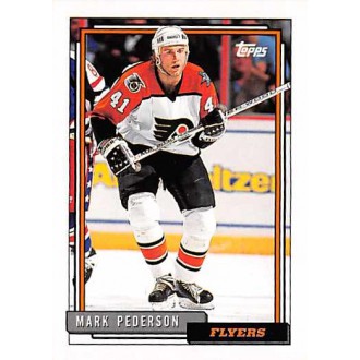 Řadové karty - Pederson Mark - 1992-93 Topps No.327