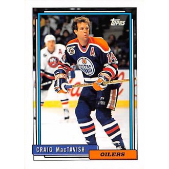 Řadové karty - MacTavish Craig - 1992-93 Topps No.336