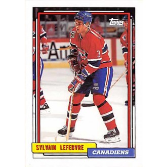 Řadové karty - Lefebvre Sylvain - 1992-93 Topps No.341