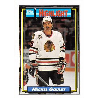 Řadové karty - Goulet Michel - 1992-93 Topps No.347