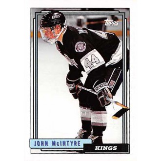 Řadové karty - McIntyre John - 1992-93 Topps No.369