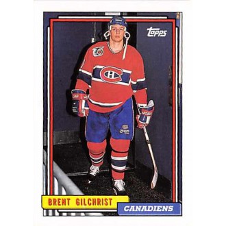 Řadové karty - Gilchrist Brent - 1992-93 Topps No.386