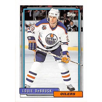 Řadové karty - DeBrusk Louie - 1992-93 Topps No.392