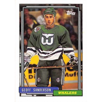 Řadové karty - Sanderson Geoff - 1992-93 Topps No.402