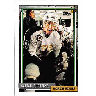 Řadové karty - Duchesne Gaetan - 1992-93 Topps No.406