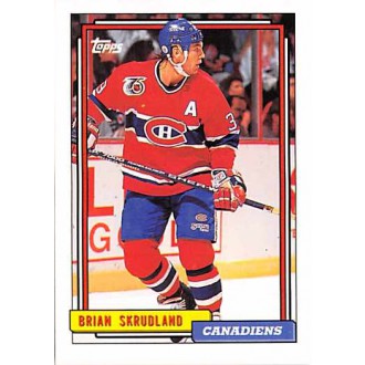 Řadové karty - Skrudland Brian - 1992-93 Topps No.408