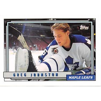 Řadové karty - Johnston Greg - 1992-93 Topps No.413
