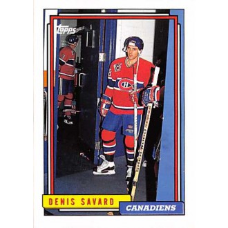 Řadové karty - Savard Denis - 1992-93 Topps No.414