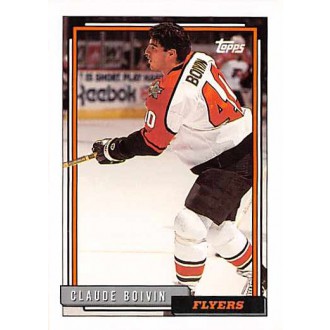 Řadové karty - Boivin Claude - 1992-93 Topps No.427