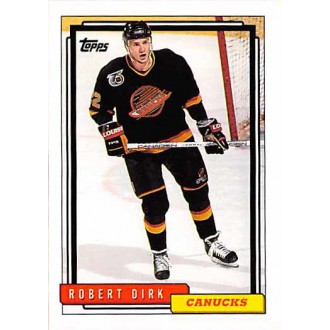 Řadové karty - Dirk Robert - 1992-93 Topps No.437