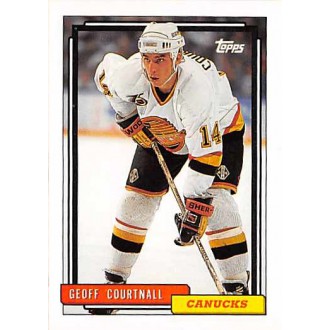 Řadové karty - Courtnall Geoff - 1992-93 Topps No.472
