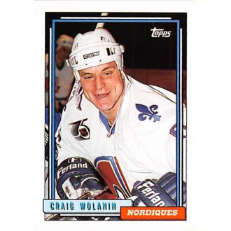 Řadové karty - Wolanin Craig - 1992-93 Topps No.487