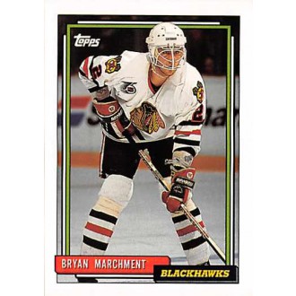 Řadové karty - Marchment Bryan - 1992-93 Topps No.501
