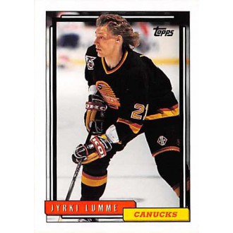 Řadové karty - Lumme Jyrki - 1992-93 Topps No.510
