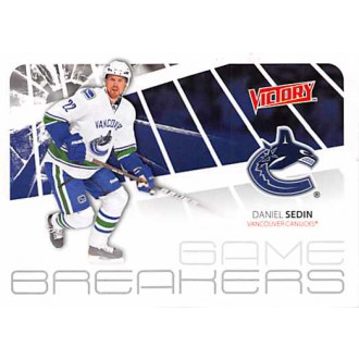 Insertní karty - Sedin Daniel - 2011-12 Victory Game Breakers No.GB-DS