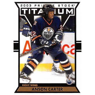 Řadové karty - Carter Anson - 2002-03 Titanium No.41