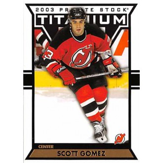 Řadové karty - Gomez Scott - 2002-03 Titanium No.63