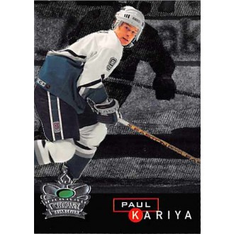 Insertní karty - Kariya Paul - 1995-96 Parkhurst International Crown Collection Silver I No.4
