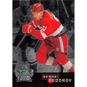Insertní karty - Fedorov Sergei - 1995-96 Parkhurst International Crown Collection Silver I No.14