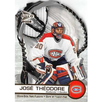 Insertní karty - Theodore Jose - 2001-02 McDonalds Pacific Glove Side Net-Fusion No.3