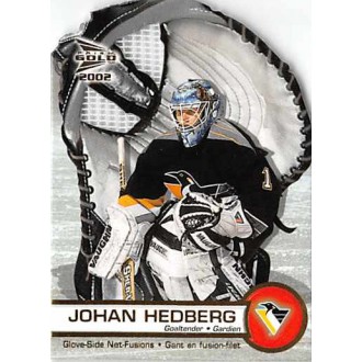 Insertní karty - Hedberg Johan - 2001-02 McDonalds Pacific Glove Side Net-Fusion No.5