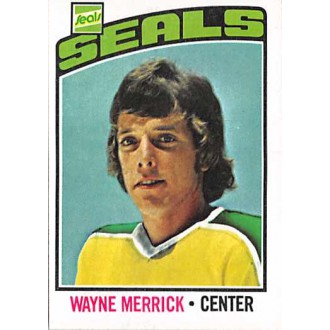 Řadové karty - Merrick Wayne - 1976-77 Topps No.18