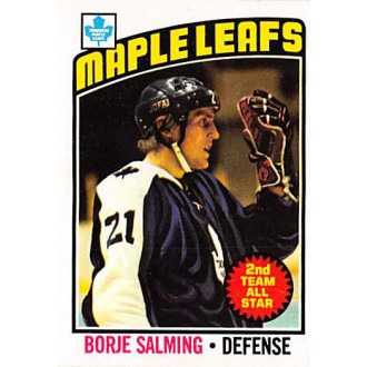 Řadové karty - Salming Borje - 1976-77 Topps No.22
