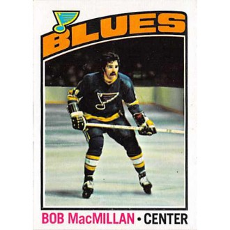 Řadové karty - MacMillan Bob - 1976-77 Topps No.38