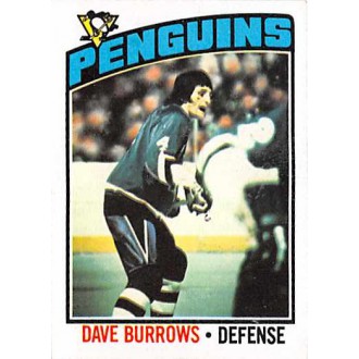 Řadové karty - Burrows Dave - 1976-77 Topps No.83