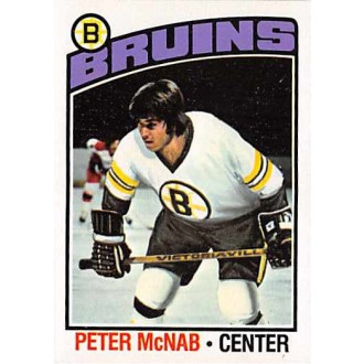 Řadové karty - McNab Peter - 1976-77 Topps No.118