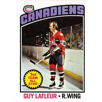 Řadové karty - Lafleur Guy - 1976-77 Topps No.163