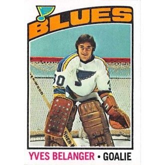 Řadové karty - Belanger Yves - 1976-77 Topps No.168