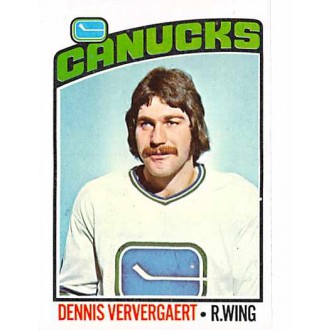 Řadové karty - Ververgaert Dennis - 1976-77 Topps No.175