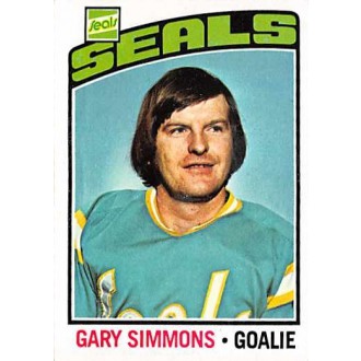 Řadové karty - Simmons Gary - 1976-77 Topps No.176