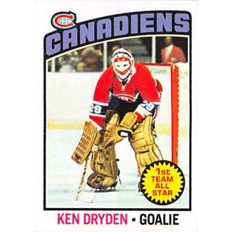 Řadové karty - Dryden Ken - 1976-77 Topps No.200