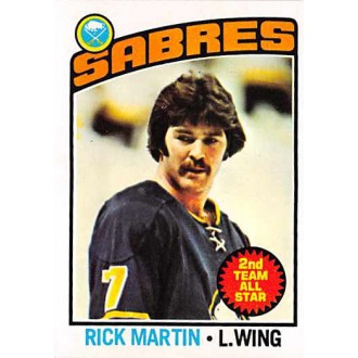 Řadové karty - Martin Rick - 1976-77 Topps No.210
