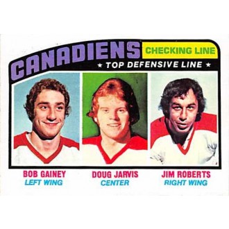 Řadové karty - MacDonald Lowell, Apps Syl, Pronovost Jean - 1976-77 Topps No.218