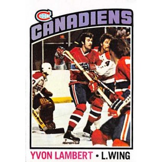 Řadové karty - Lambert Yvon - 1976-77 Topps No.232