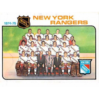 Řadové karty - New York Rangers - 1975-76 Topps No.94