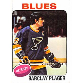 Řadové karty - Plager Barclay - 1975-76 Topps No.205