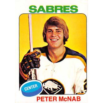 Řadové karty - McNab Peter - 1975-76 Topps No.252